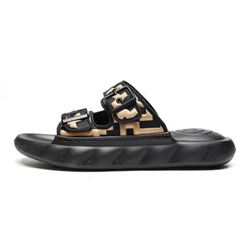 Шлепанцы мужские золотые C°Banner