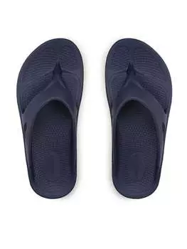 Шлепанцы на пальцах OOfos Chancletas, темно-синий