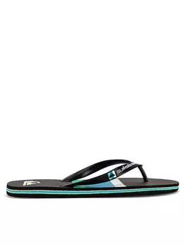 Шлепанцы на пальцах Quiksilver Chancletas MOLOKAI STRIPE AQYL101361, черный