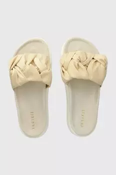 Шлепанцы на платформе Fjord Flower Inuikii, бежевый