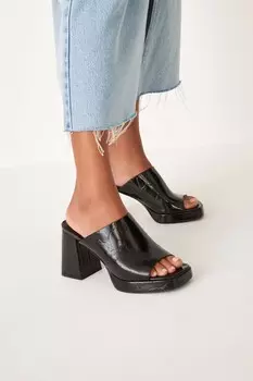 Шлепанцы на платформе Forever Comfort Next, черный