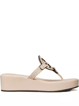 Шлепанцы на платформе Miller Tory Burch, розовый
