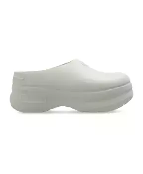 Шлепанцы на платформе Stan smith Adidas Originals, зеленый