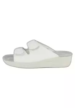 Шлепанцы на плоской подошве HANNI Beck, цвет wei