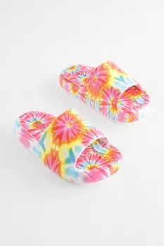 Шлепанцы на толстой подошве Next, мультиколор