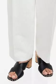 Шлепанцы на высоком каблуке H&M