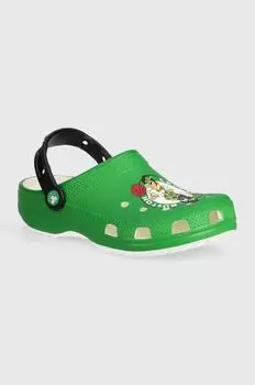 Шлепанцы Nba Boston Celtics Clog Crocs, зеленый