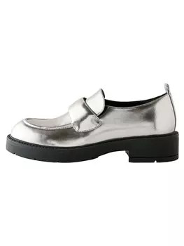 Шлепанцы Next Classic Flats, серебряный