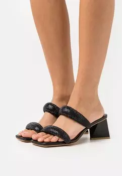 Шлепанцы NGEL ALARCN, черный