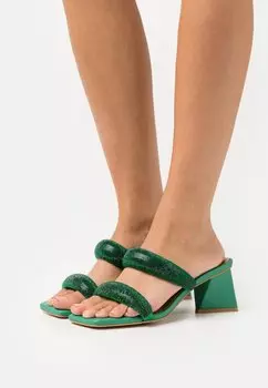 Шлепанцы NGEL ALARCN, зеленый