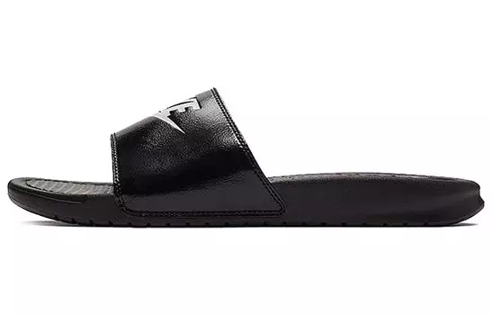 Шлепанцы и сланцы Nike Benassi Jdi Black Pure Platinum-Black