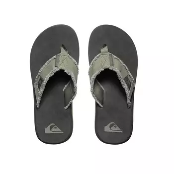 Шлепанцы обезьянья бездна Quiksilver, черный