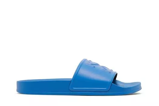 Шлепанцы Off-White Arrows Slider 'Blue', синий