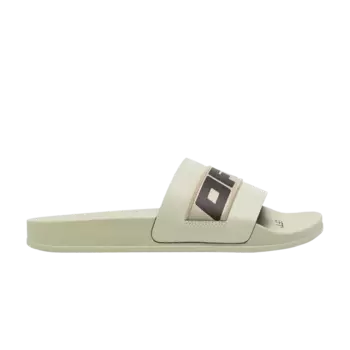 Шлепанцы Off-White Industrial Belt Slider 'Mud', зеленый