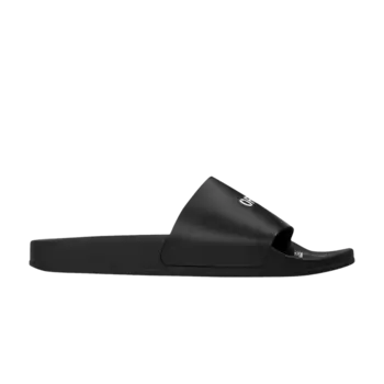 Шлепанцы Off-White Off Stamp Sliders 'Black', черный