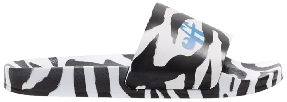 Шлепанцы Off-White Wmns Pool Sliders 'Zebra', белый