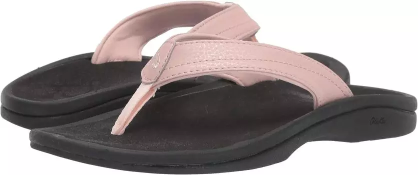 Шлепанцы Ohana W OluKai, цвет Petal Pink/Black