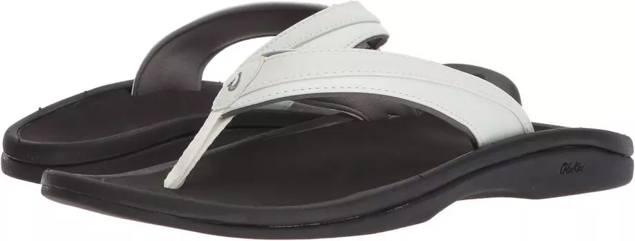 Шлепанцы Ohana W OluKai, цвет White/Black