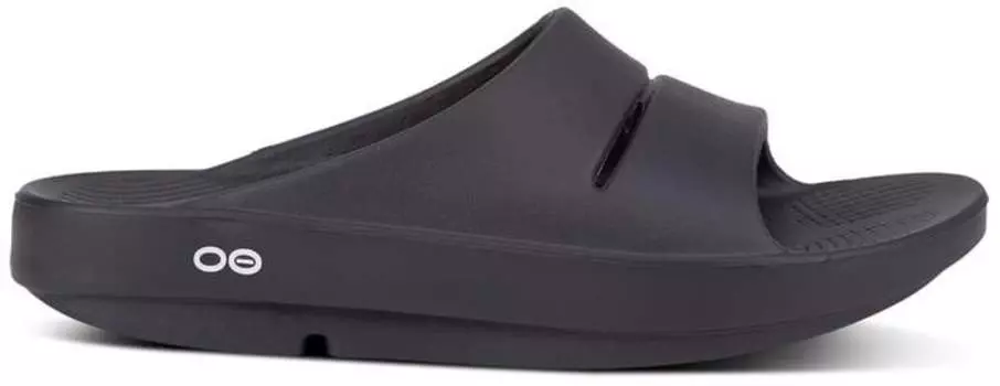 шлепанцы OOahh OOFOS, черный