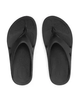 Шлепанцы OOfos, черный