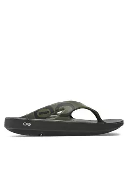 Шлепанцы OOfos, хаки