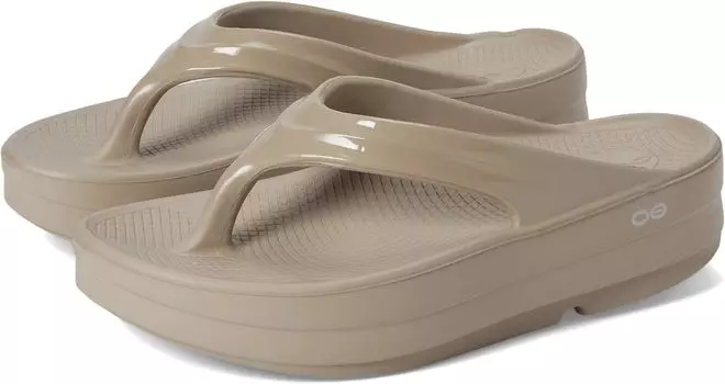 Шлепанцы Oomega Thong OOFOS, цвет Nomad