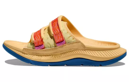 Шлепанцы ORA Luxe унисекс оранжевые Hoka One One