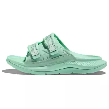 Шлепанцы ORA Luxe унисекс зеленые Hoka One One