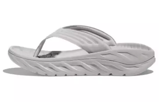 Шлепанцы Ora Recovery Flip мужские Rock White Hoka One One