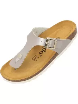 Шлепанцы palado, цвет beige metallic