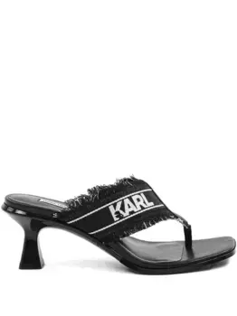 Шлепанцы Panache II 70 KARL LAGERFELD, черный