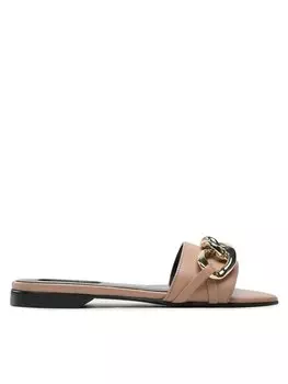 Шлепанцы Patrizia Pepe, бежевый