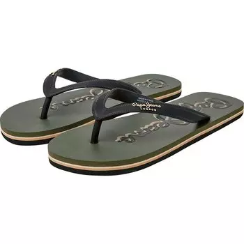 Шлепанцы Pepe Jeans Bay Beach Logo, черный