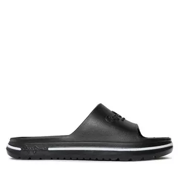 Шлепанцы Pepe Jeans Beach Slide W PLS70131 Black 999, черный