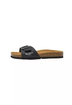 Шлепанцы Pepe Jeans, черный