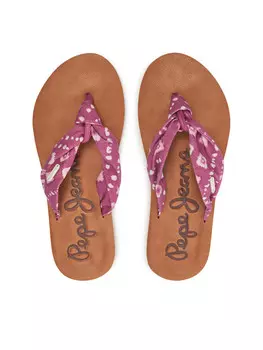 Шлепанцы Pepe Jeans, розовый