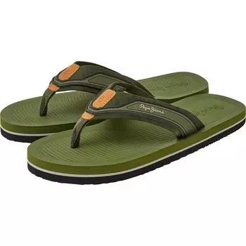 Шлепанцы Pepe Jeans South Beach 2.0 Camu, зеленый