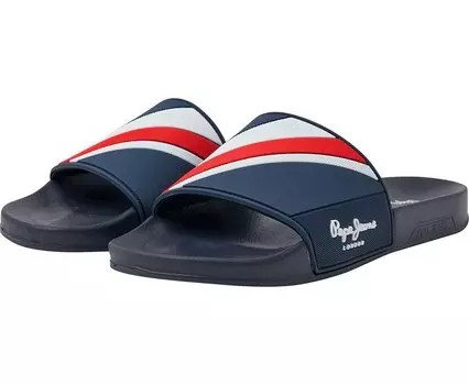 Шлепанцы Pepe Jeans Texture, синий