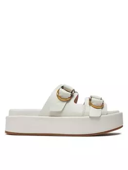Шлепанцы PINKO, экрю
