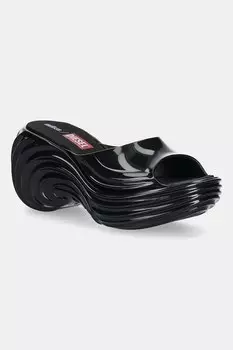 Шлепанцы Platform Diesel Ad Melissa, черный