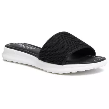 Шлепанцы Pollini, черный