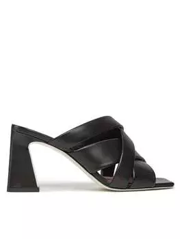 Шлепанцы Pollini, черный