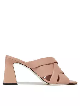 Шлепанцы Pollini, розовый