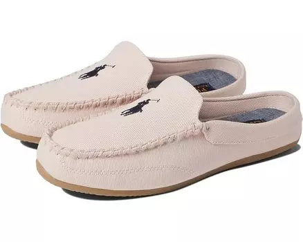 Шлепанцы Polo Ralph Lauren Dallington Twill Mule Slipper, розовый