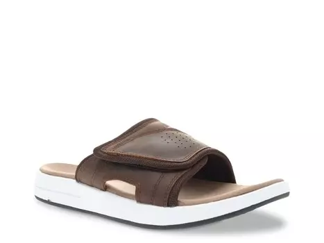 Шлепанцы Propet Emerson, темно-коричневый