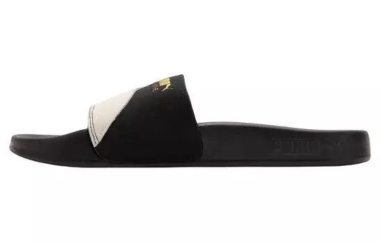 Шлепанцы и сланцы PUMA Lead Cat 2.0 Suede Og Slide 'Black White'