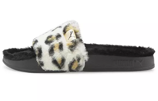 Шлепанцы и сланцы PUMA Leadcat 2.0 'Faux Fur Leopard' Women's