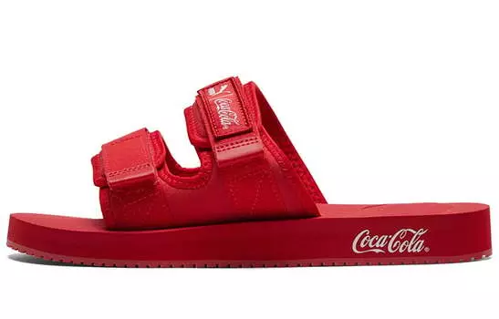Шлепанцы и сланцы Puma Coca-Cola X Wilo Sandal 'Racing Red'