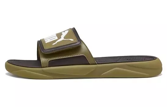 Шлепанцы Puma унисекс, Army Green