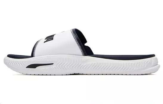 Шлепанцы Puma унисекс, Black/White